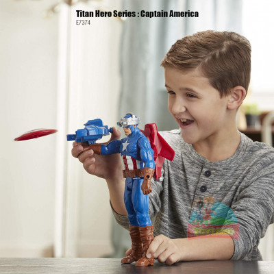 Titan Hero Series : Captain America-E7374
